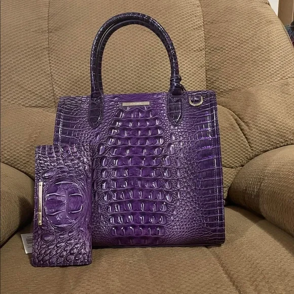 Brahmin Bags Brahmin Caroline Ultraviolet Matching Poshmark